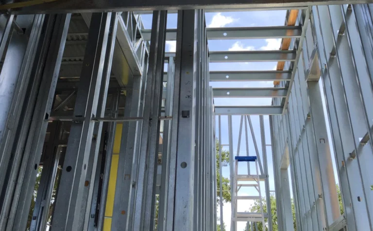 Barndominium steel framing in Arkansas
