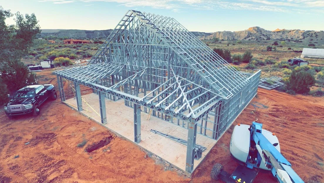 Aerial barndo steel kit in Arkansas